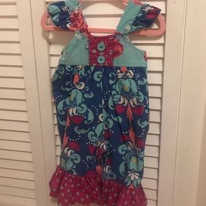 Eleanor Rose EUC 6M Romper